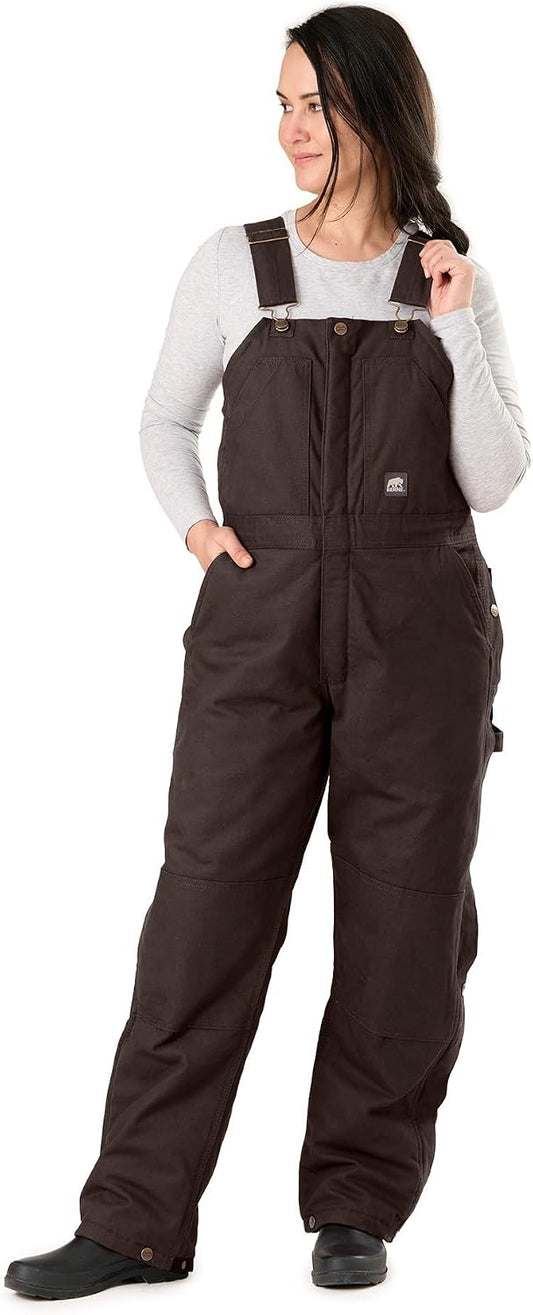 Berne Women's Softstone Duck Insulated Bib Overall