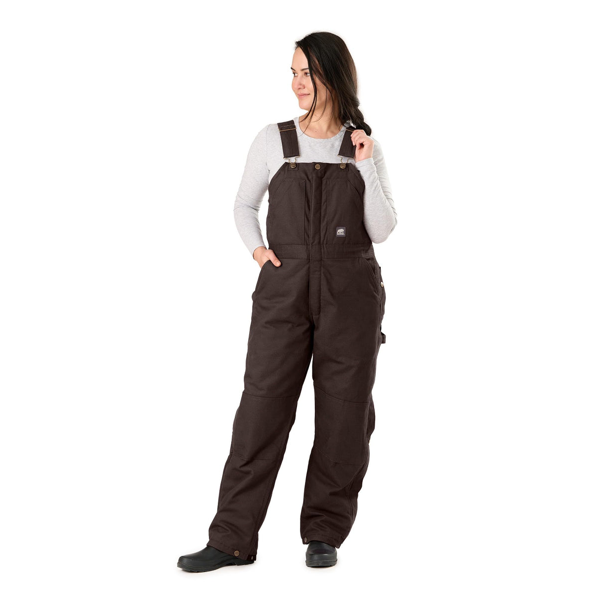 Berne Women's Softstone Duck Insulated Bib Overall