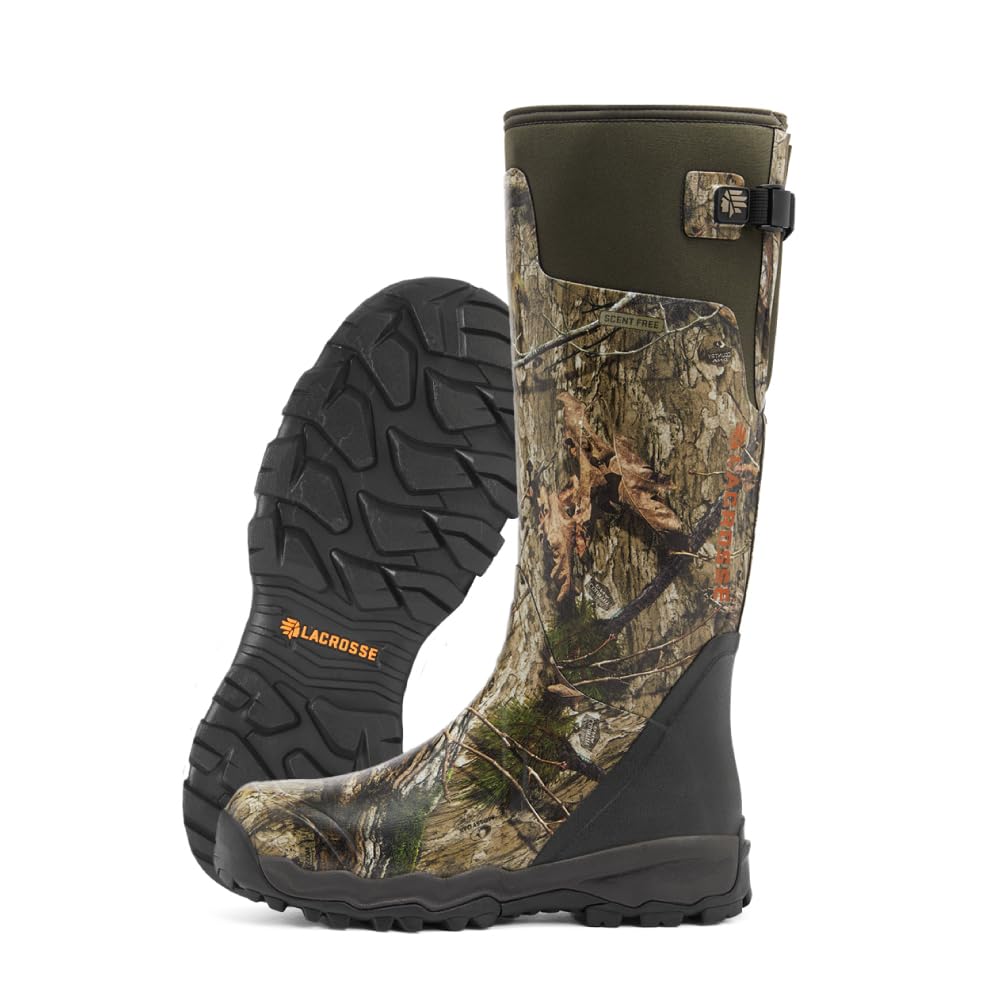 LaCrosse Burly ZXT Rubber Hunting Boots for Men, Scent Free, Waterproof
