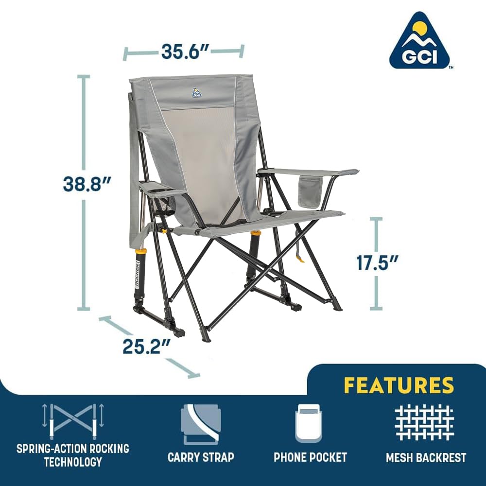 GCI Outdoor Comfort Pro Rocker - Sweet Tea