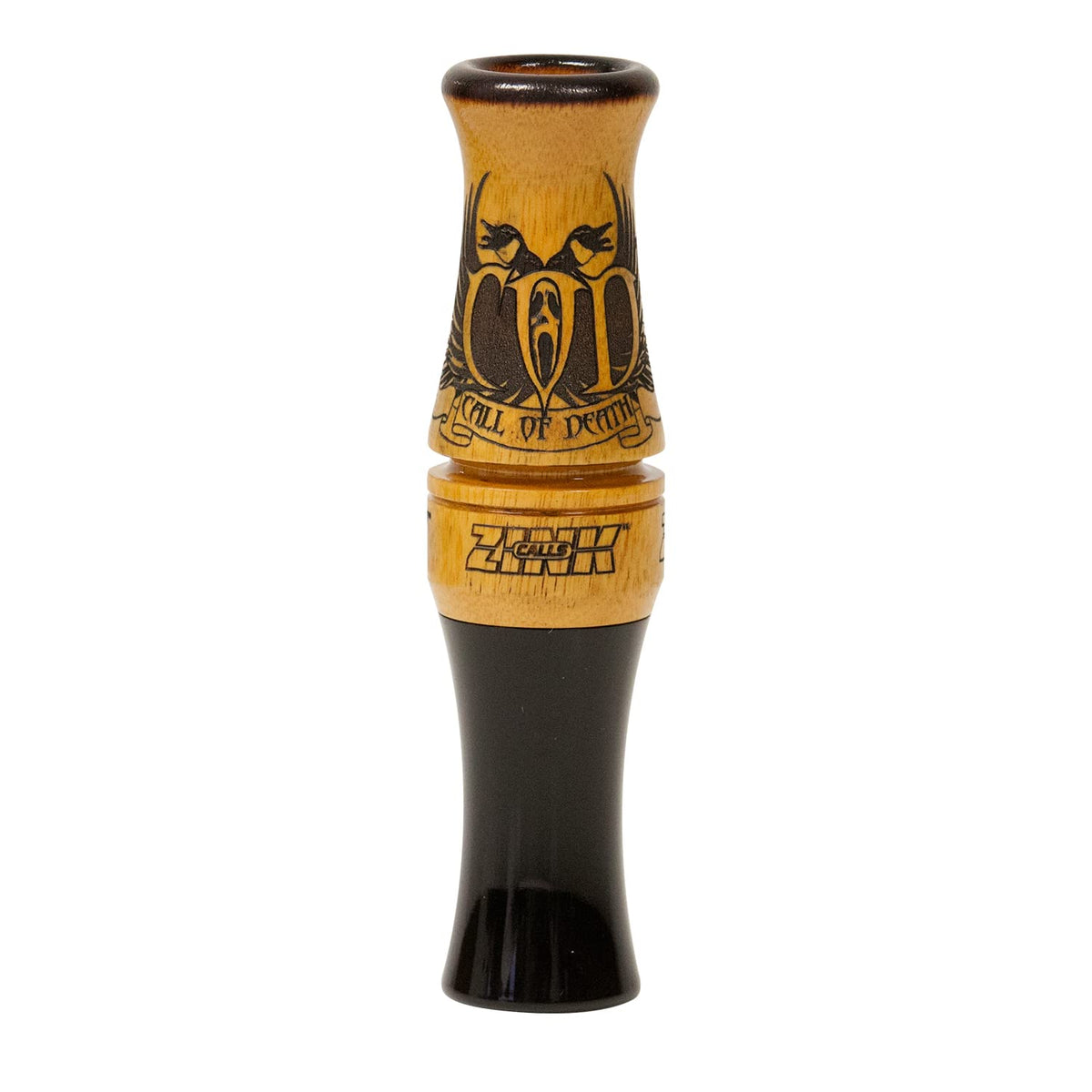 Zink Call of Death (COD) Polycarbonate Hand-Tuned Short Reed Waterfowl Canada Goose Hunting Game Call - Power, Volume & Speed in One Call