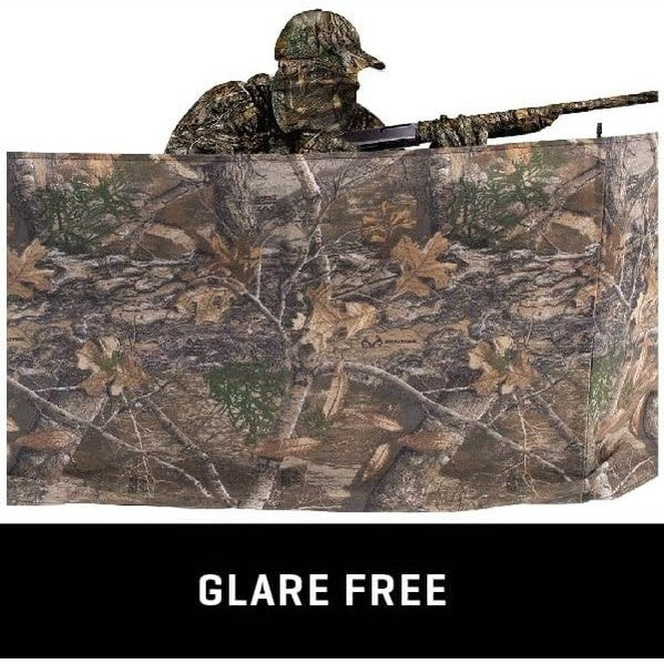 Allen Company Portable Ground Blind for Turkey and Deer Hunting - Outdoor Shooting Gear - Comes with Stakes for Easy Set Up - Realtree Edge Camo - 10" L x 27" H