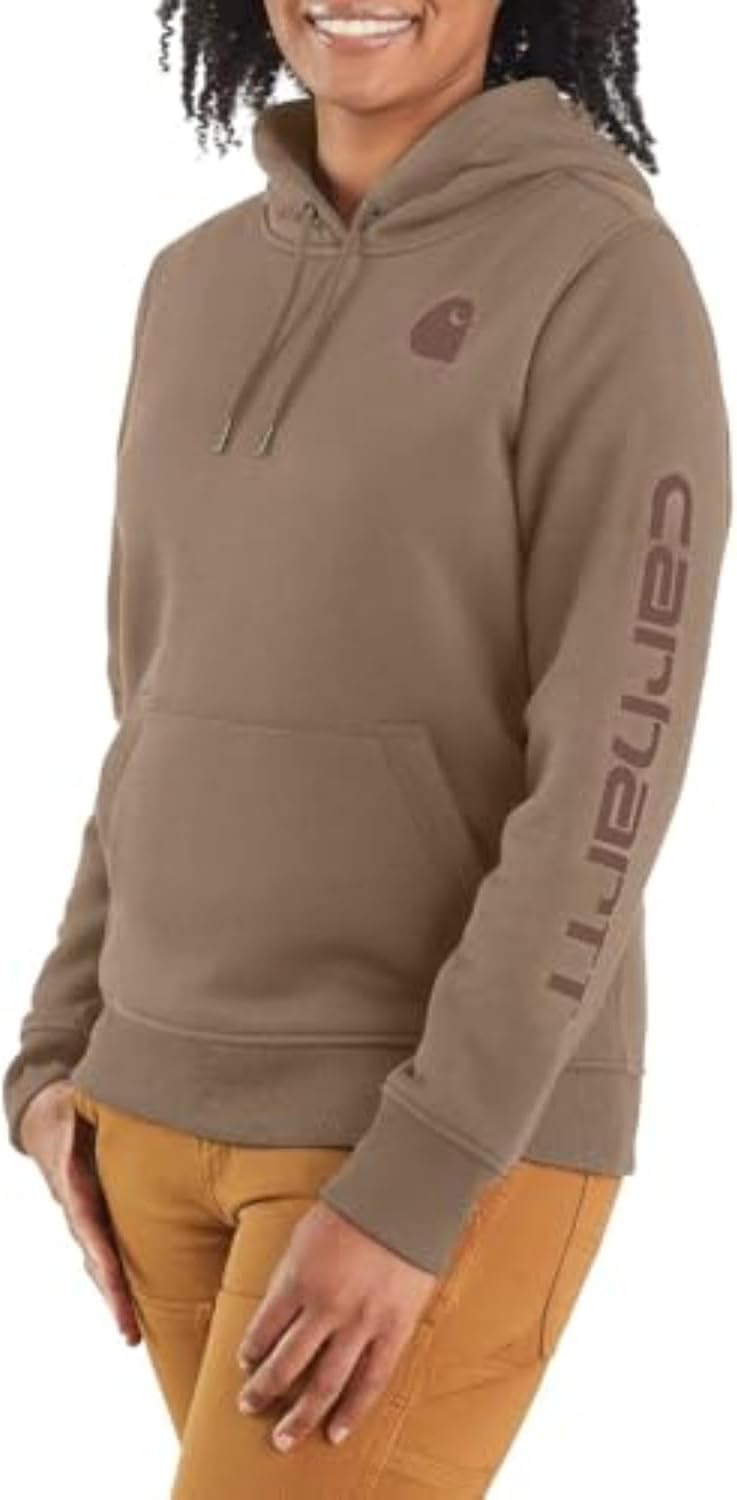 Carhartt Women's Iconic Clarksburg Logo Sweatshirt