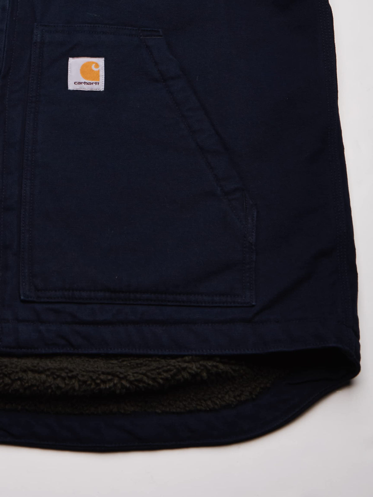 Carhartt Men's Washed Duck Mock-Neck Vest