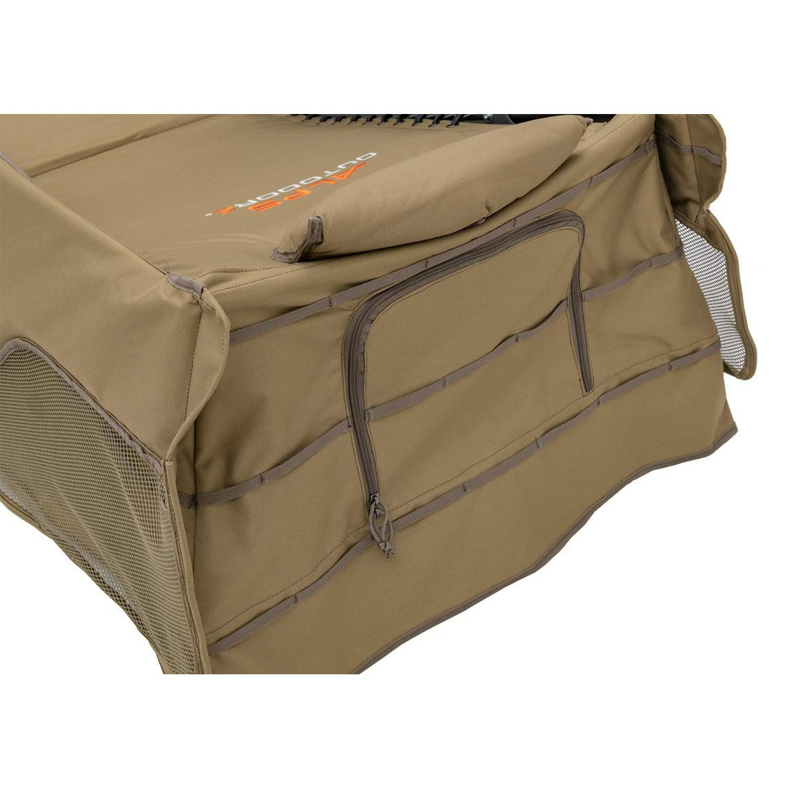 ALPS OutdoorZ Legend Layout Blind - Hunting Blind, Zero-Gravity Chair Design, Waterproof Floor, Mesh Face Screen, Rear Zippered Door, and Backpack Carry Straps with Optional Snow Cover Accessory