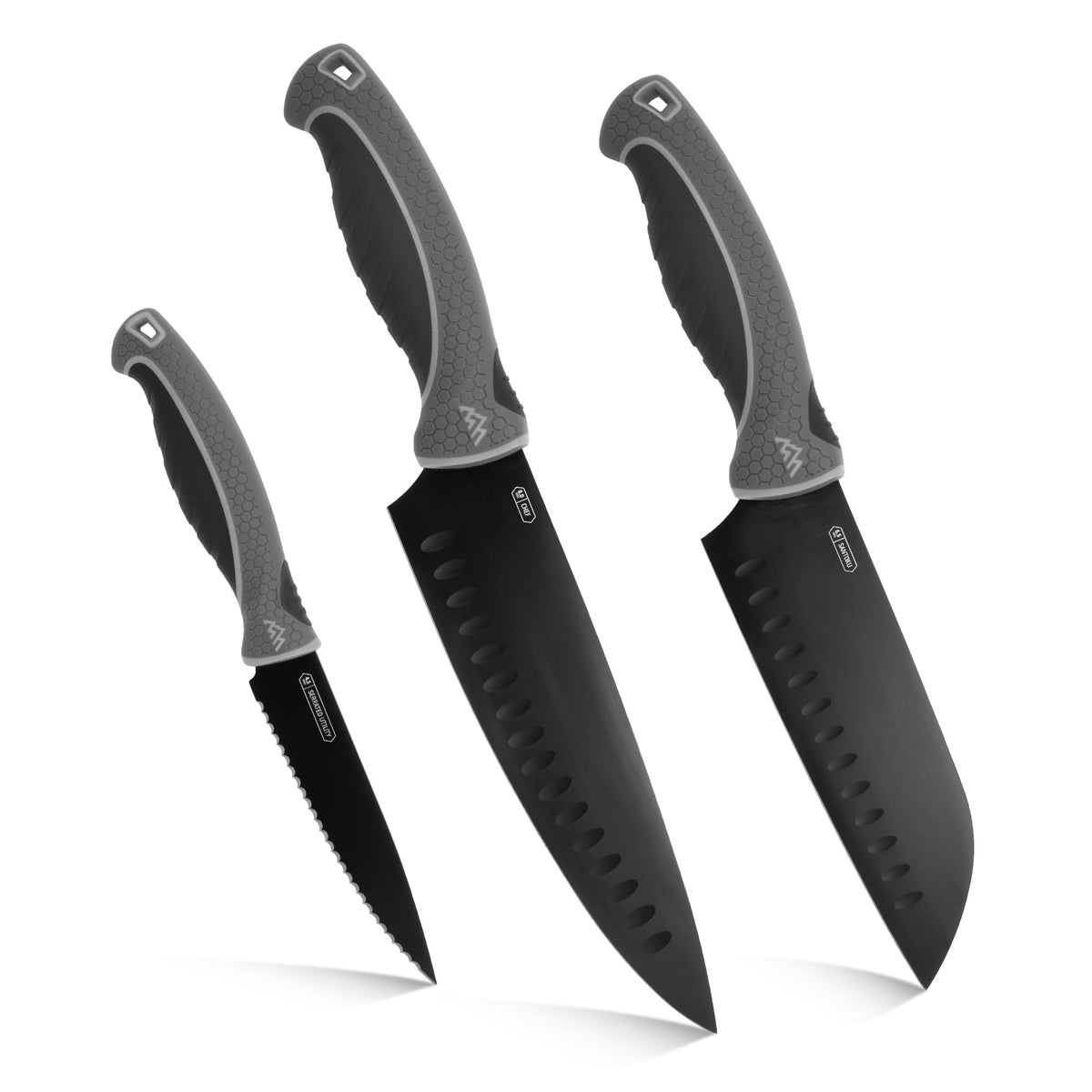 OUTDOOR EDGE ErgoMax 6-Piece Professional Game Processing Knife Set - Caping & Boning Knives, Skinning Knife, Butcher, Elite Big Game, Elk & Deer Hunting Gear, Perfect Field Dressing Knife Set