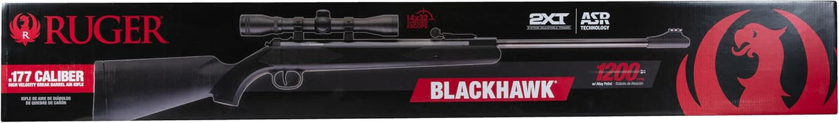 Ruger Blackhawk .177 Caliber Pellet Gun with 4x32mm Air Rifle Scope