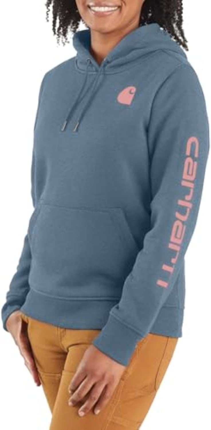 Carhartt Women's Iconic Clarksburg Logo Sweatshirt
