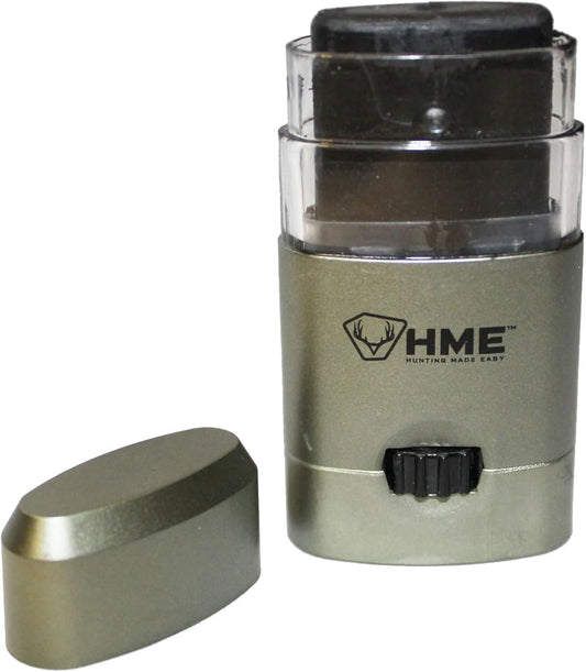 HME Black Face Paint Mess-Free Application Stick - Long-Lasting Easy-to-Use Concealment Camouflage Makeup for Hunting