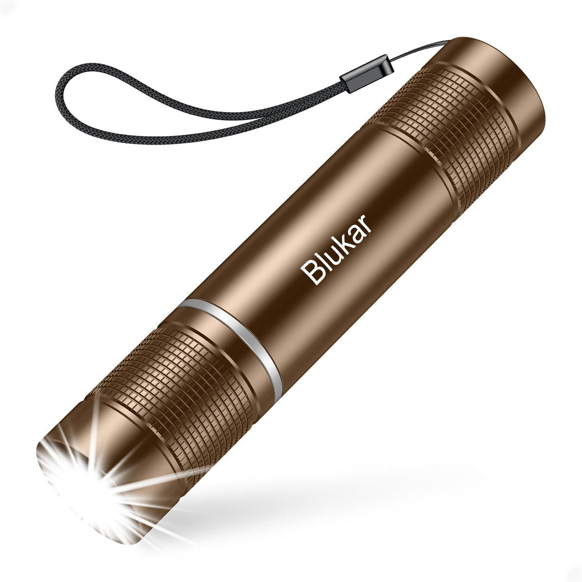 Blukar Rechargeable Flashlight, Super Bright Adjustable Focus Flashlights