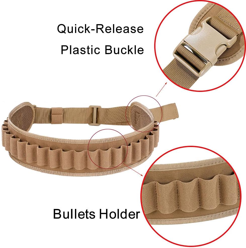EXCELLENT ELITE SPANKER 24 Rounds Molle Shotgun Shoulder Holder