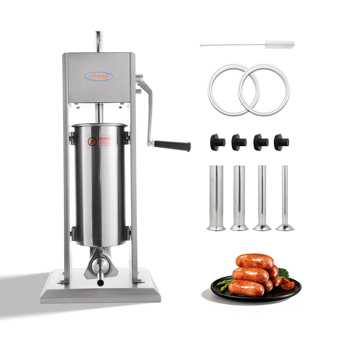 Hakka 7Lb/3L Sausage Stuffers and Vertical Sausage Makers