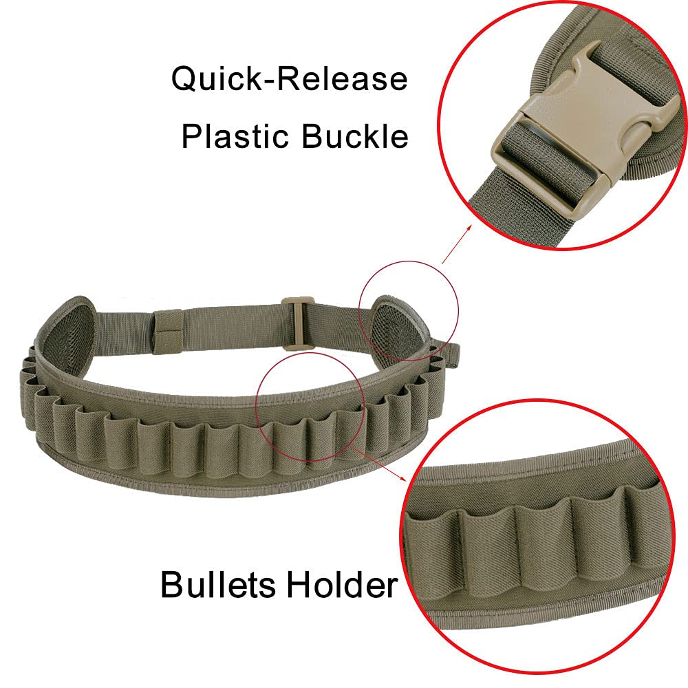 EXCELLENT ELITE SPANKER 24 Rounds Molle Shotgun Shoulder Holder