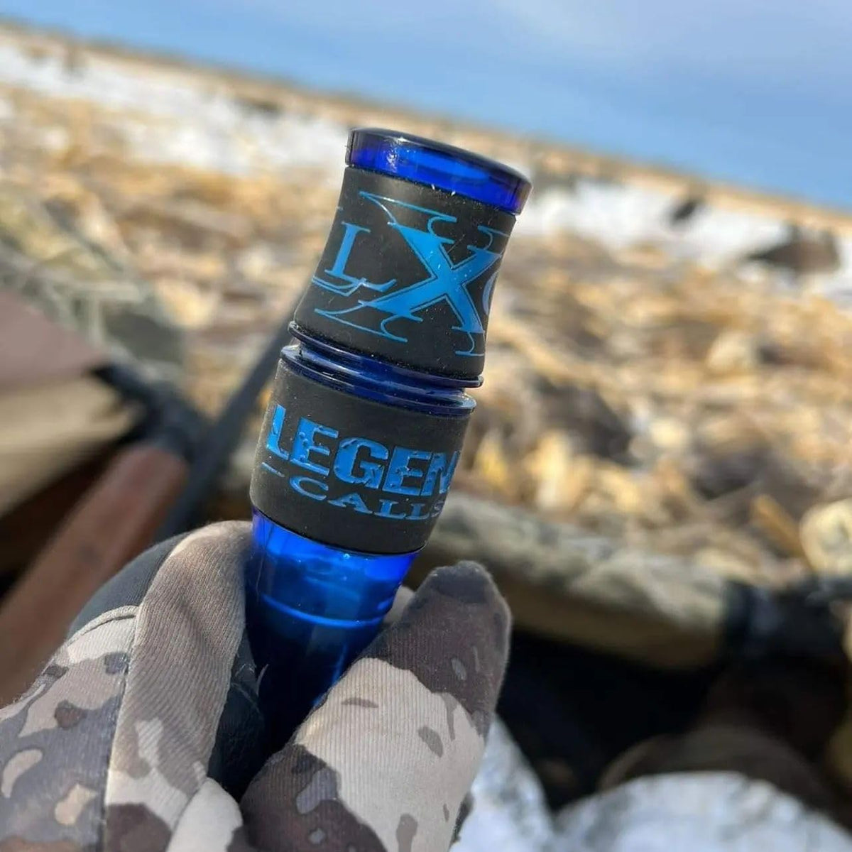 LXC Blue Canada Goose Call, Insulating Band Technology