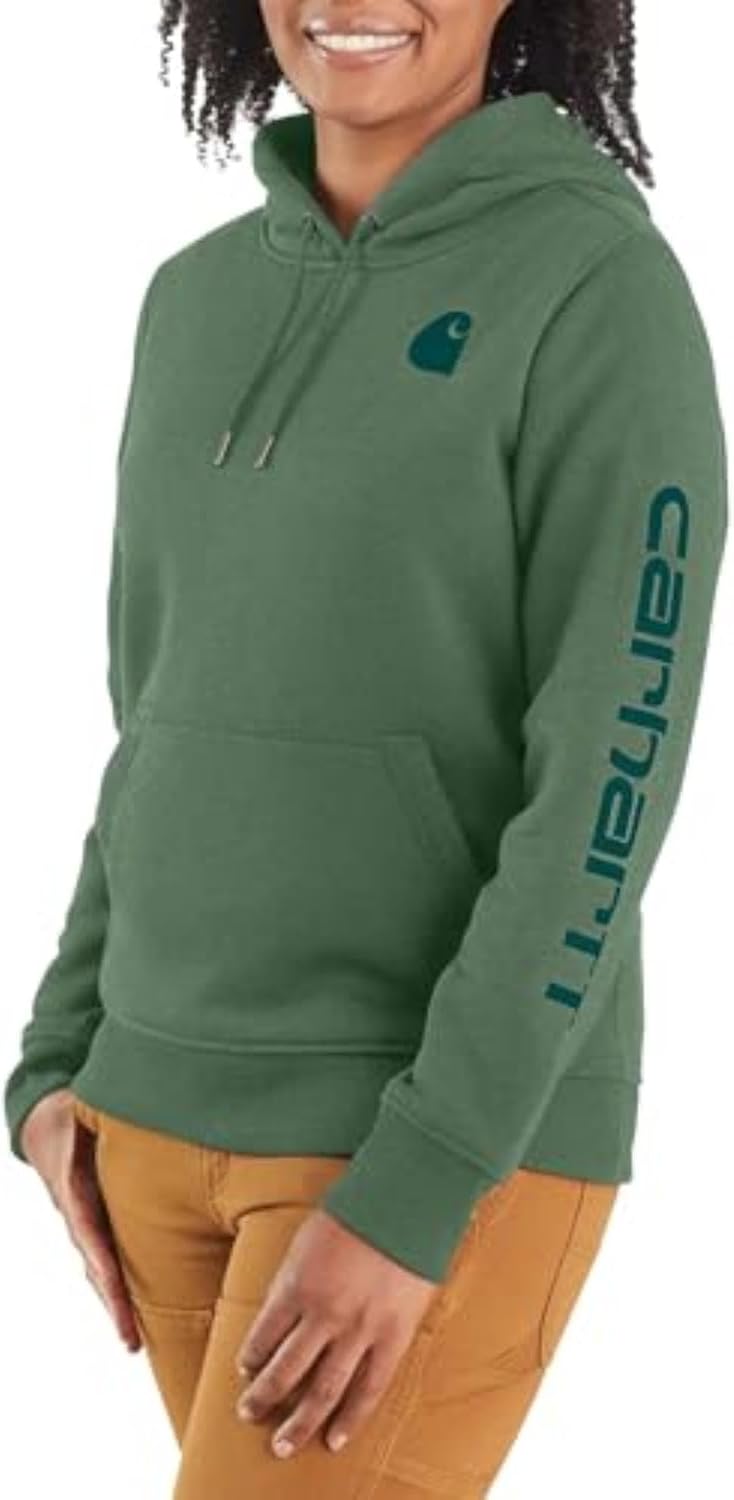 Carhartt Women's Iconic Clarksburg Logo Sweatshirt
