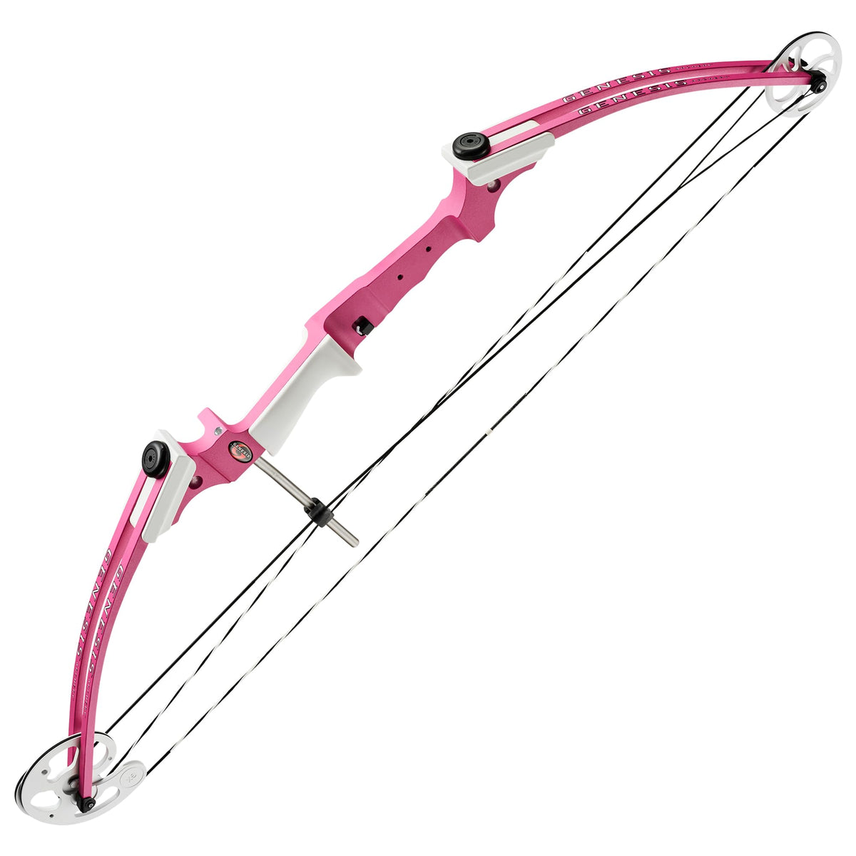Genesis Archery Original Lightweight Compound Bow with Adjustable Aluminum Riser, 15"-30" Draw Length, 10-20 lb Draw Weight, for Kids and Adults, All Skill Levels
