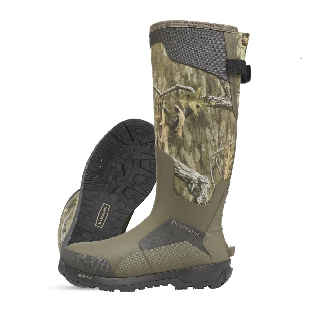 LaCrosse Burly ZXT Rubber Hunting Boots for Men, Scent Free, Waterproof