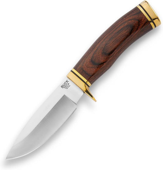 Buck Knives 192 Vanguard Hunting Knife with Sheath, DymaLux Handle, 6.3 oz