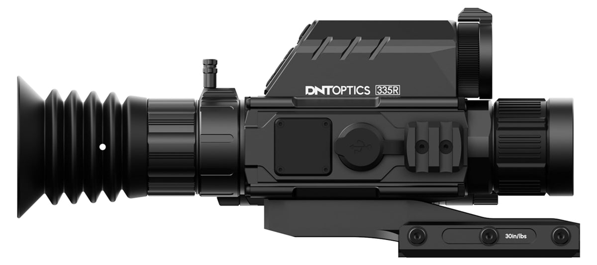 DNT Optics TNC635R ThermNight Thermal & Night Vision Multispectral Scope with Rangefinder and Ballistic Calculator