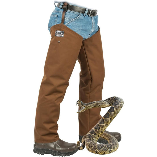 Snake Proof, Briar Proof,100% Waterproof Hip Wader, Made in U.S.A.