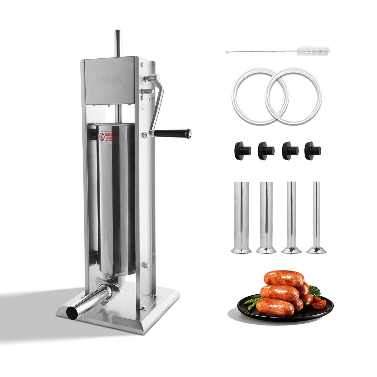 Hakka 7Lb/3L Sausage Stuffers and Vertical Sausage Makers