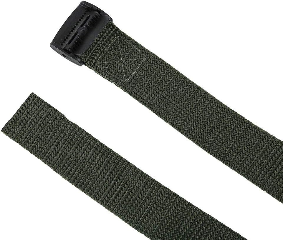 5pcs Trail & Game Camera Straps Belts Hunting Camera Tree Mounting Strap Belts Kit, Portable UV Resistant and Foldable Nylon Fiber Strap, 145cm Wildlife Hunting Accessory (Dark Green)