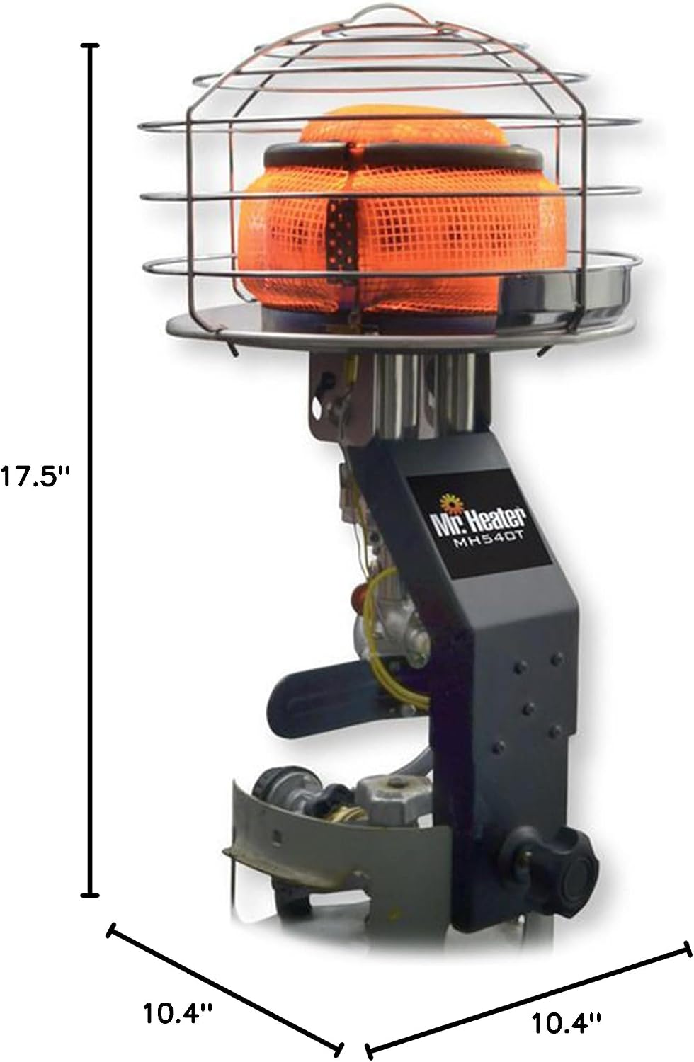 Mr. Heater Original 540-Degree 45,000 BTU Tank Top Radiant Propane Heater