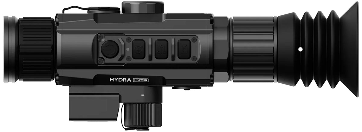 DNT Optics Hydra-LRF Multi-Function Thermal Scope with Laser Rangefinder and Ballistic Calculator - Standalone Scope, Clip-On, Handheld Monocular