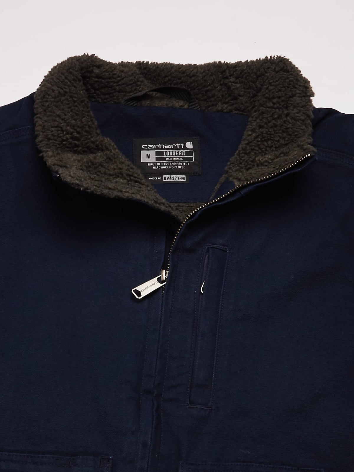 Carhartt Men's Washed Duck Mock-Neck Vest