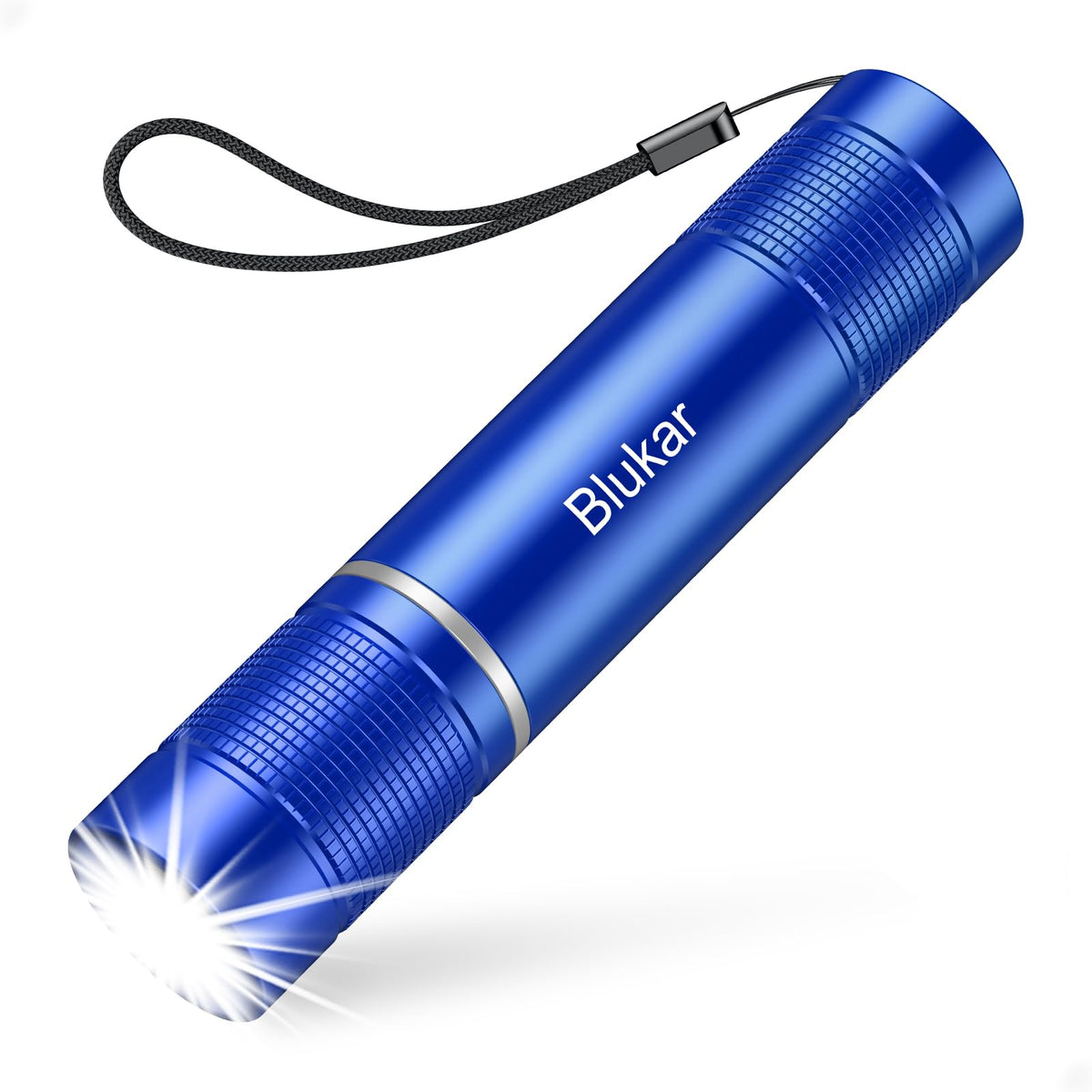 Blukar Rechargeable Flashlight, Super Bright Adjustable Focus Flashlights