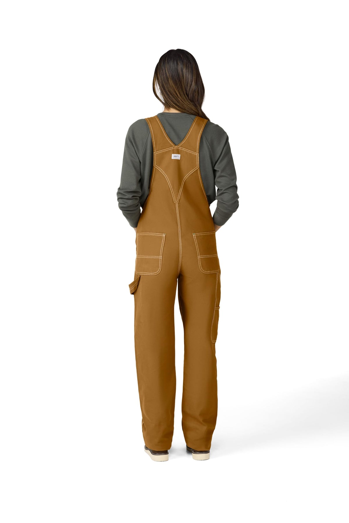 Liberty Women's Washed Duck Bib Overalls