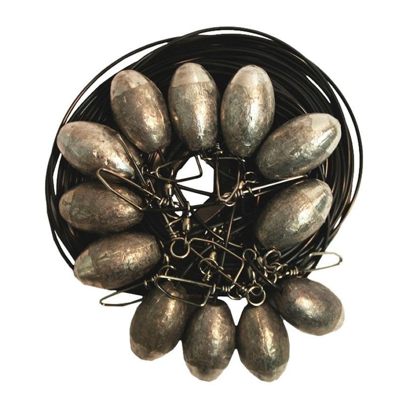 MOJO Outdoors Texas-Style Decoy Rig for Duck Hunting Decoys, 6 oz (48" Length)