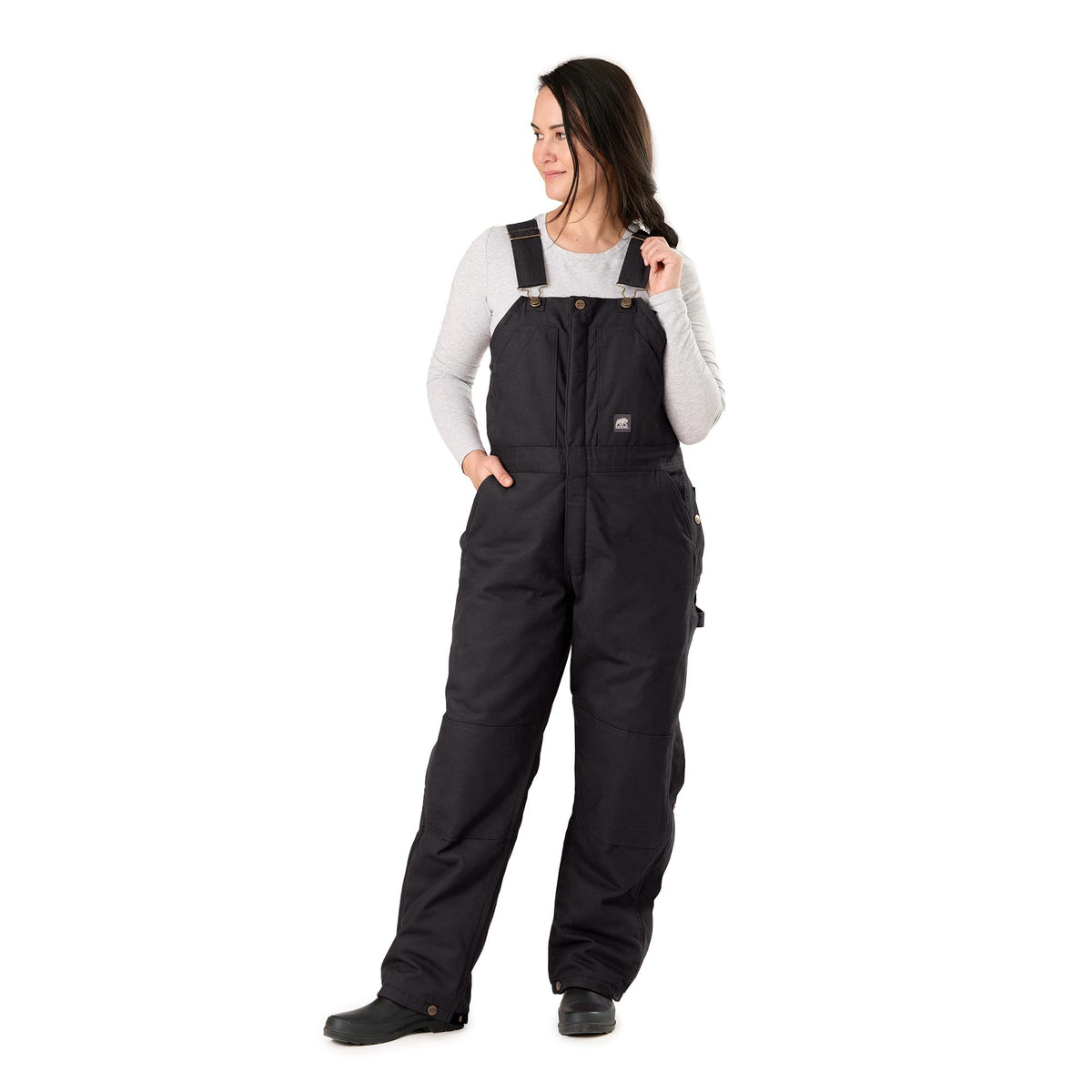 Berne Women's Softstone Duck Insulated Bib Overall