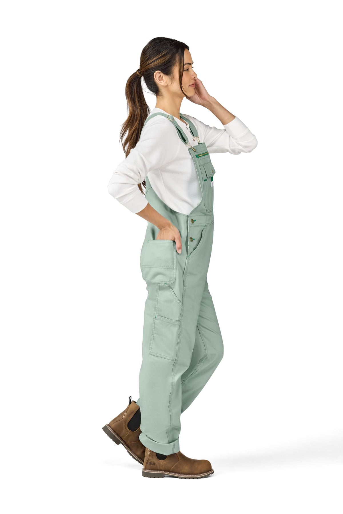 Liberty Women's Washed Duck Bib Overalls