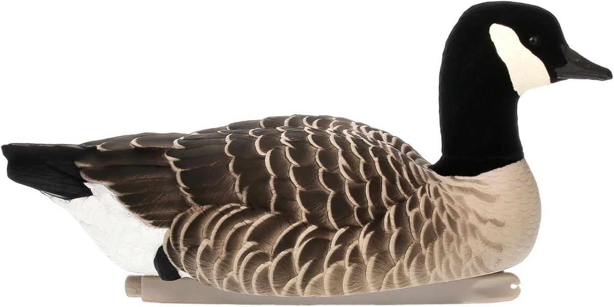 Avian X Topflight Lessers Flocked Floating Canada Goose Decoys, 4 Pack