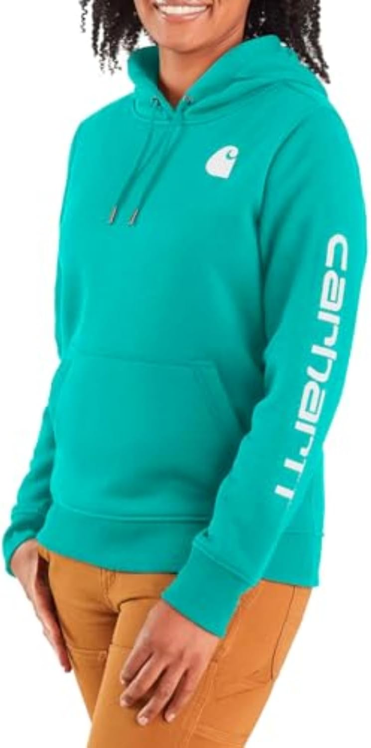 Carhartt Women's Iconic Clarksburg Logo Sweatshirt
