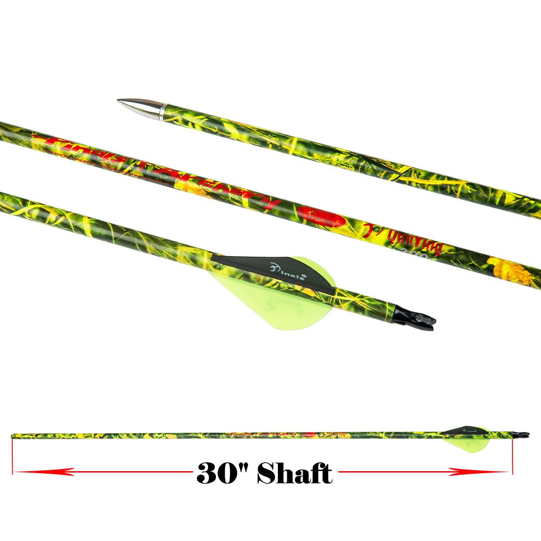Archery 28 30 Inch 300 340 350 400 Spine Carbon Hunting Arrows