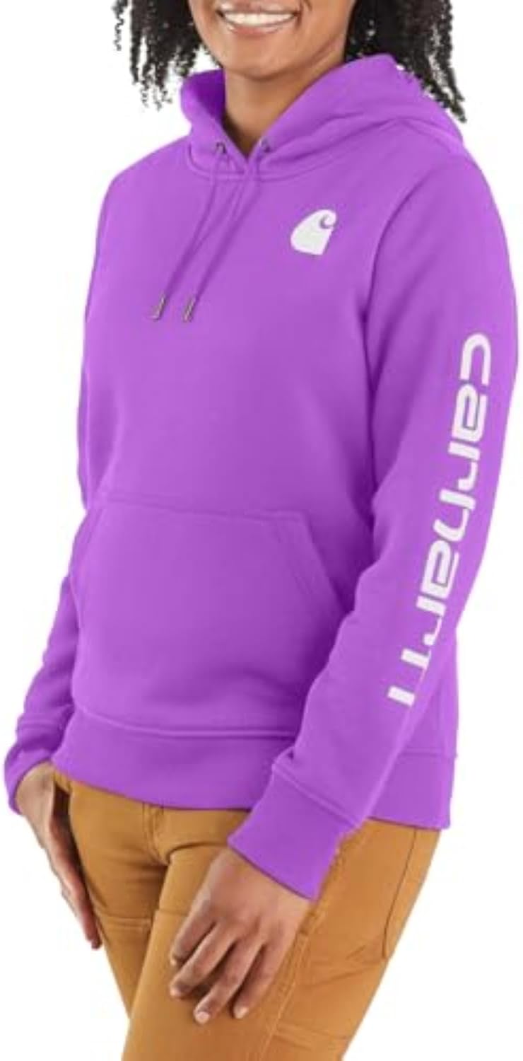 Carhartt Women's Iconic Clarksburg Logo Sweatshirt