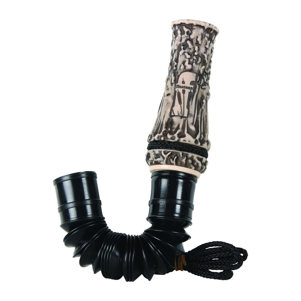 Flextone Hunting Realistic Mature & Young Buck Sounds Natural Bone Grunt’R Easy To Use Whitetail Deer Game Call