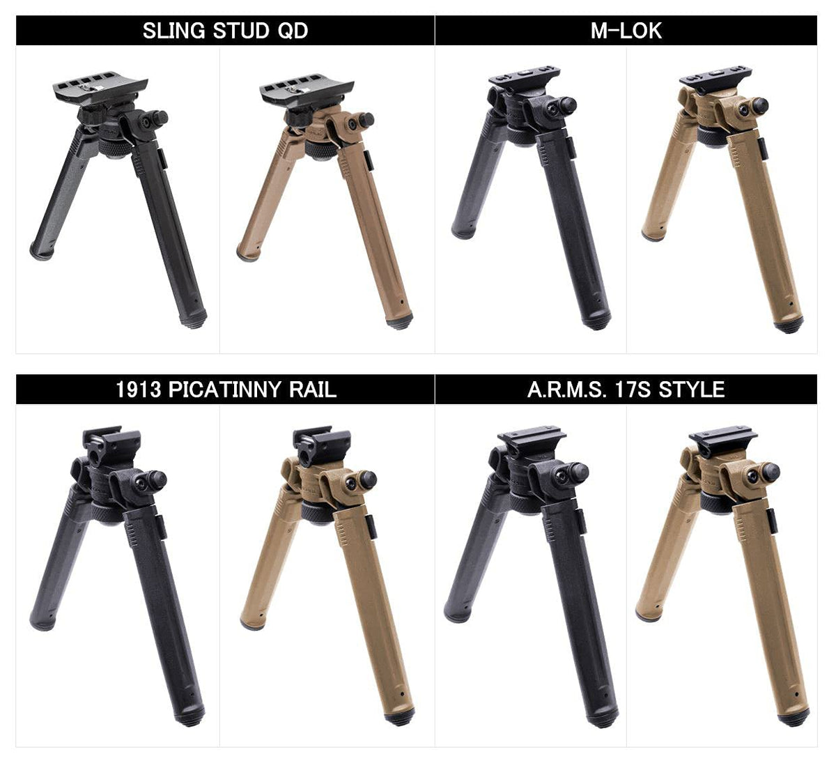 Magpul Rifle Bipod Gun Rest for Hunting and Shooting