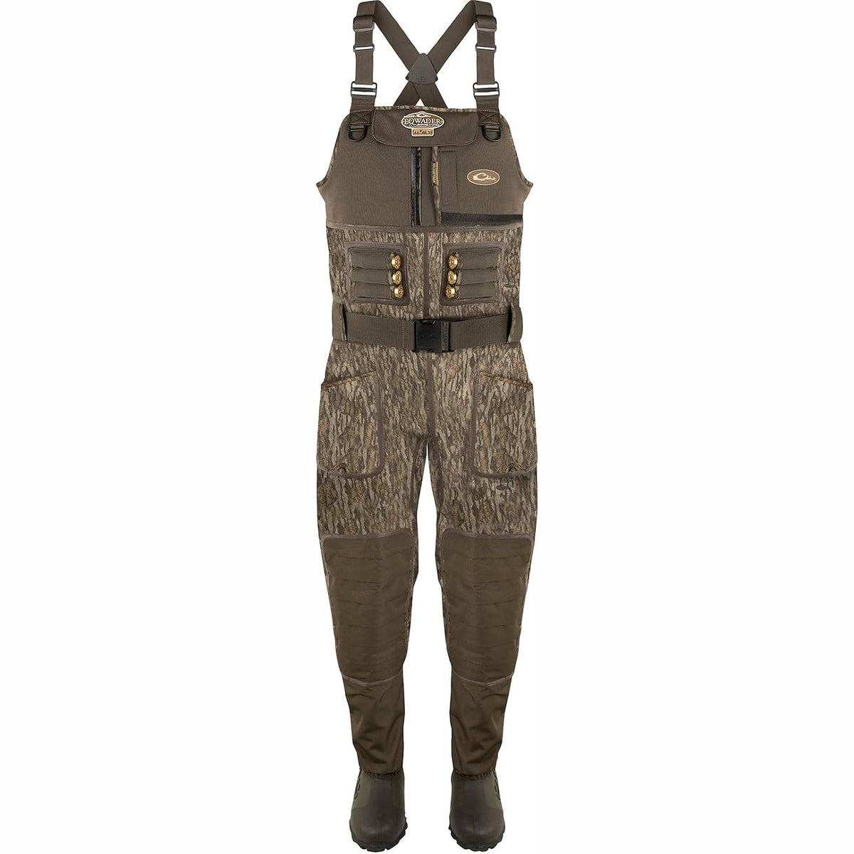 Drake Waterfowl Men's Buckshot Eqwader 1600 Neoprene Waders 3.0 with Boots