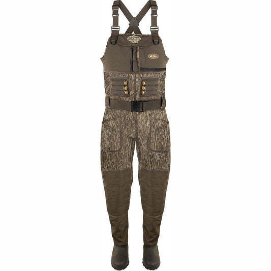 Drake Waterfowl Men's Buckshot Eqwader 1600 Neoprene Waders 3.0 with Boots
