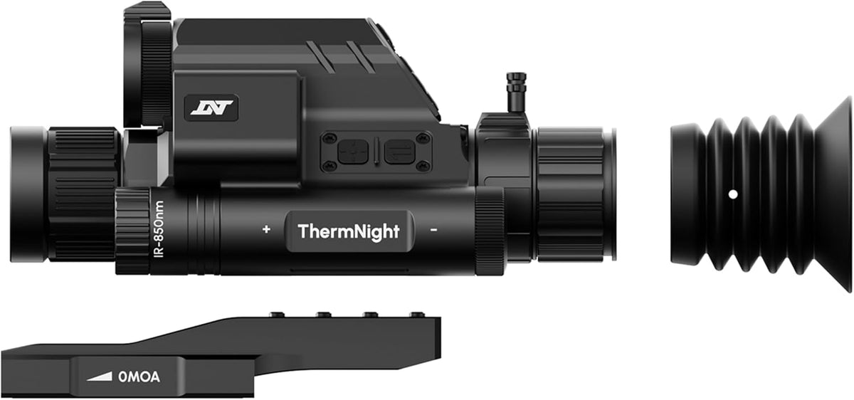 DNT Optics TNC635R ThermNight Thermal & Night Vision Multispectral Scope with Rangefinder and Ballistic Calculator