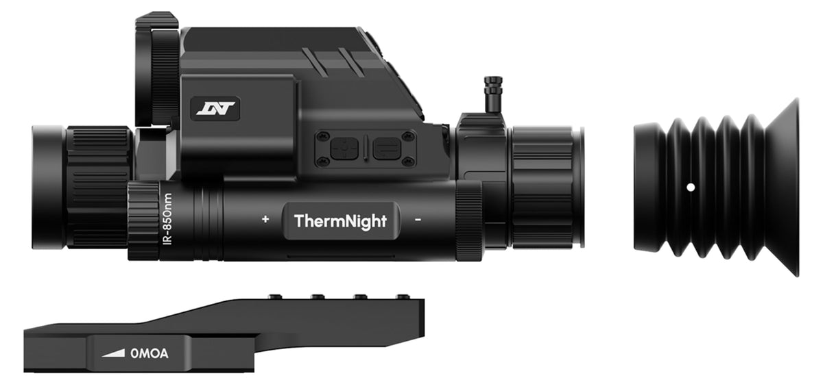 DNT Optics TNC635R ThermNight Thermal & Night Vision Multispectral Scope with Rangefinder and Ballistic Calculator