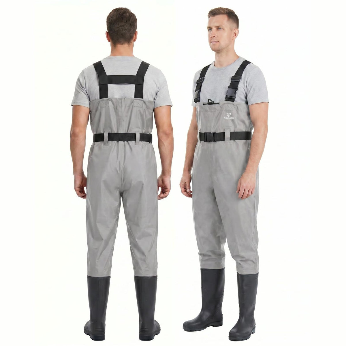 FISHINGSIR Waders for Men Waterproof Women Fishing Chest Wader with Boots