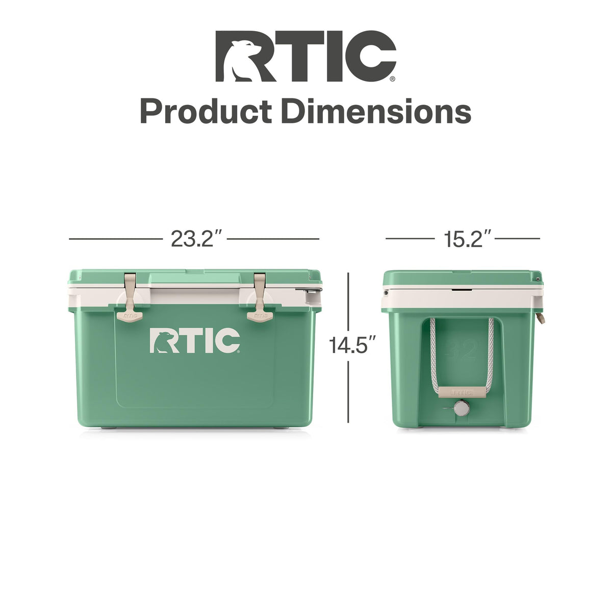 RTIC 32 QT Ultra-Light Hard Cooler