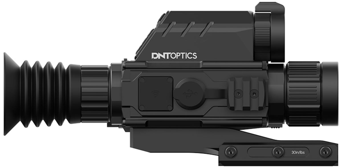 DNT Optics TNC635R ThermNight Thermal & Night Vision Multispectral Scope with Rangefinder and Ballistic Calculator