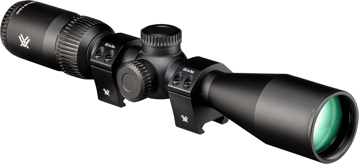Vortex Triumph HD 3-9x40 Second Focal Plane, 1-inch Tube Riflescope Kit