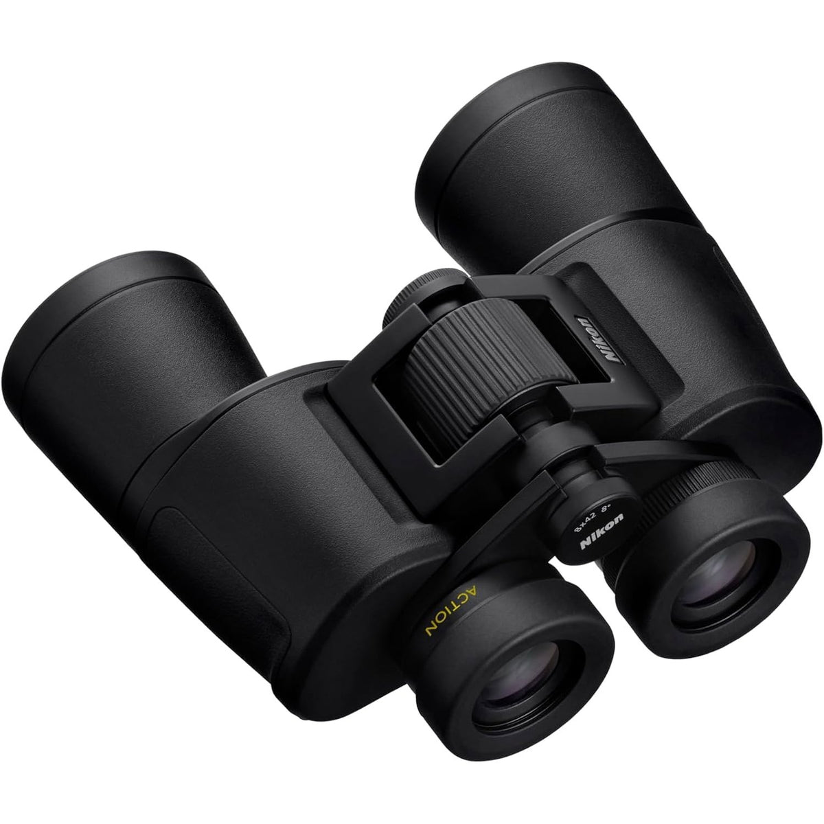 Nikon Action 8x42 Binocular | Multilayer-Coated Nikon Optics, Bright, Wide View, 8X Power, Turn-and-Slide Adjustable eyecups and Tripod-Ready Porro-Prism Design