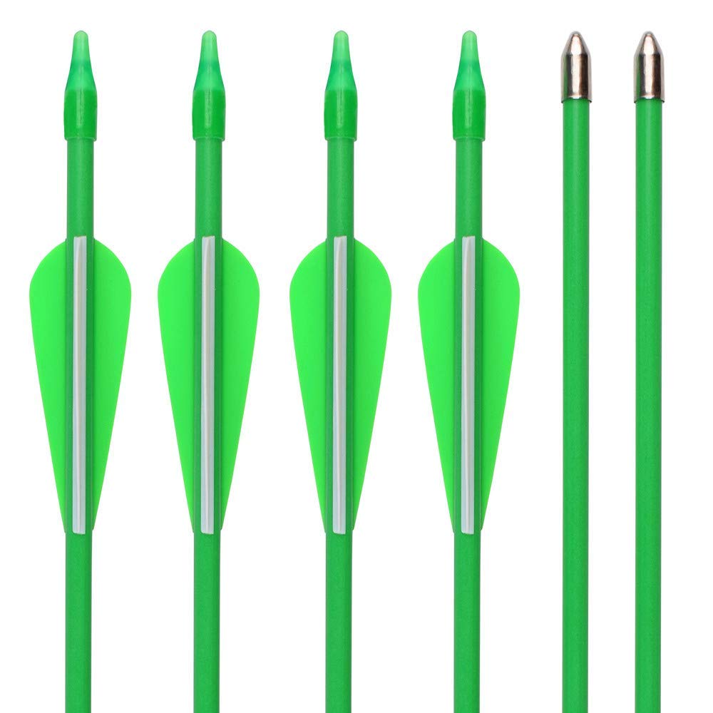GPP 28-inches Fiberglass Archery Target Arrows - Practice Arrow or Youth Arrow for Recurve Bow